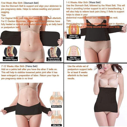 3 in1 Maternity and Post Pregnancy Belt