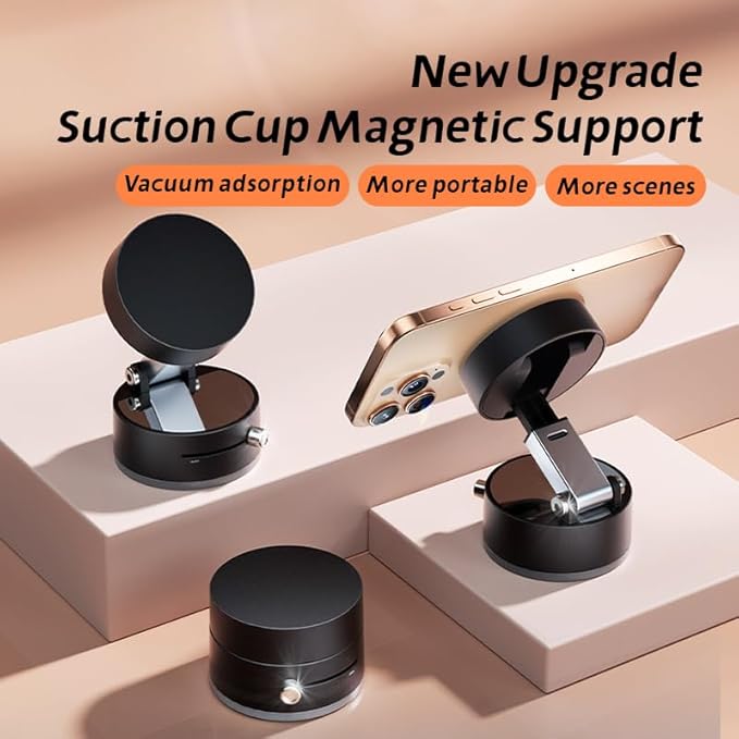 Luke™ - Vacuum Magnetic Suction Phone Holder