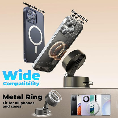 Luke™ - Vacuum Magnetic Suction Phone Holder