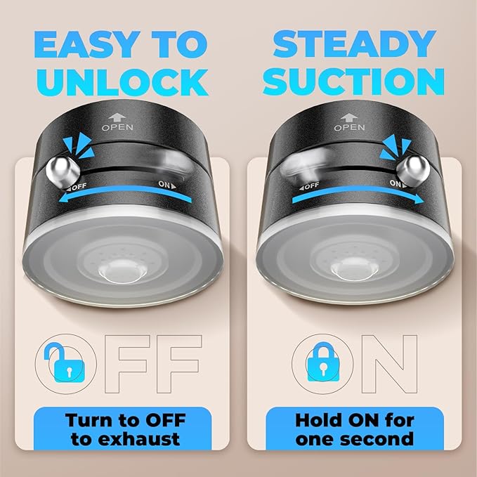 Luke™ - Vacuum Magnetic Suction Phone Holder