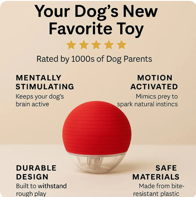speedy Interactive pet Ball Toy